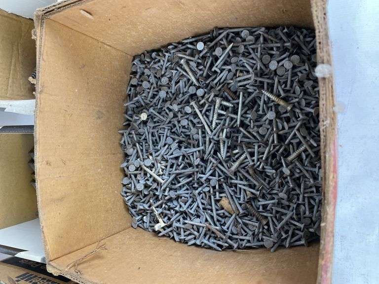 Boxes of Assorted Nails