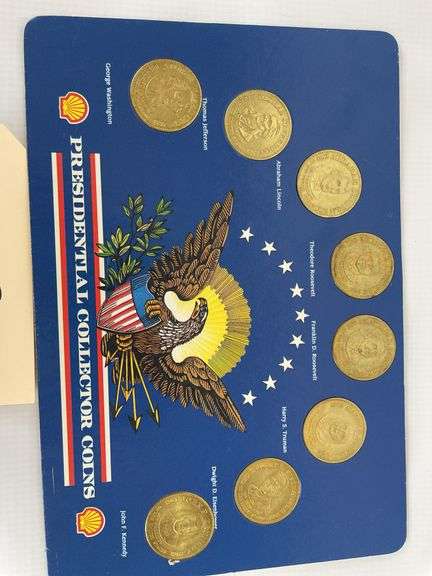 Shell Presidential Collector Coins