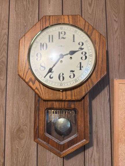 Howard Miller Regulator Wall Clock