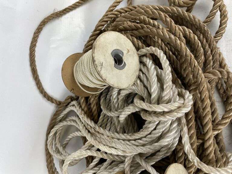 Assorted Rope Lot with Spools