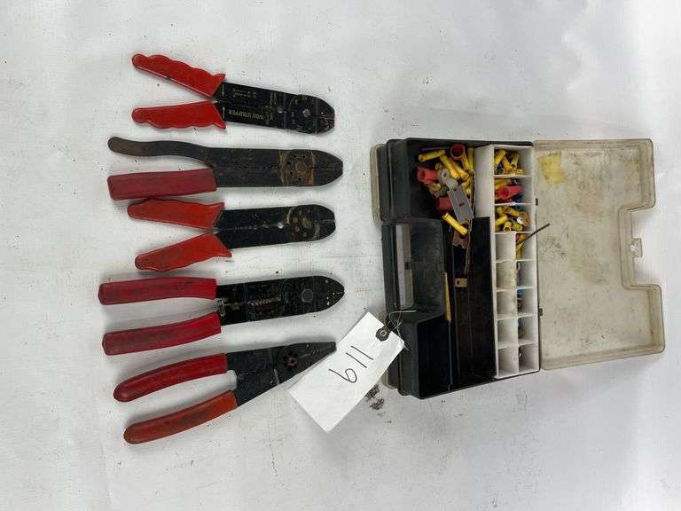Wire strippers and connectors image