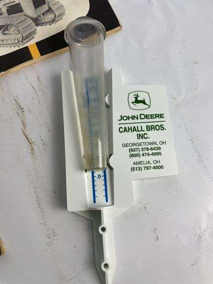 John Deere JD450 & 440 Crawler Manuals and Rain Gauge