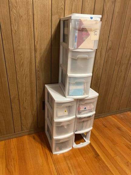 Holiday Card Collection with Drawer Organizers