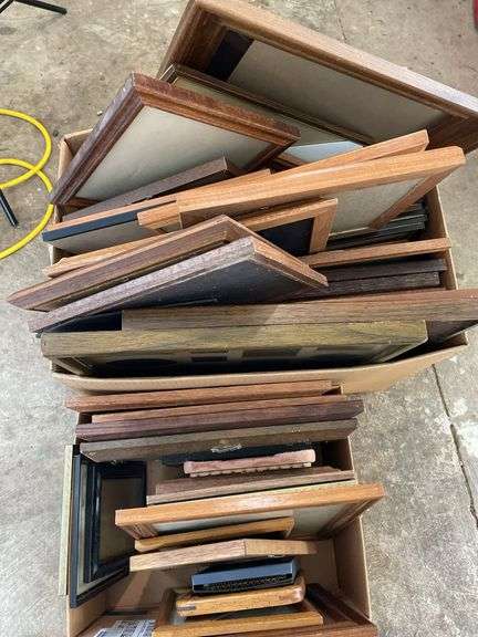 Boxes of Assorted Picture Frames