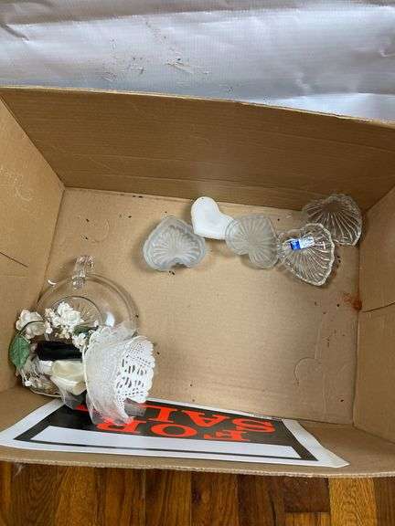 Glassware, Owl Figurines, Toilet Paper Holder and More