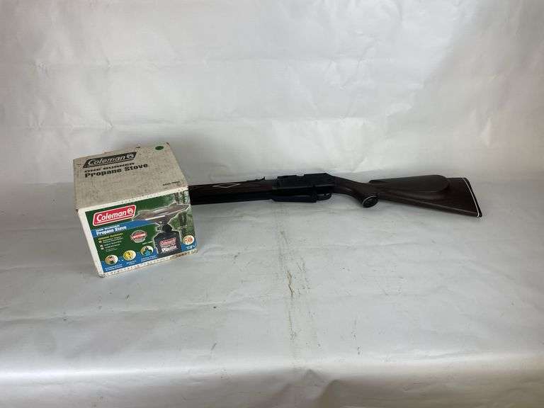 Coleman Propane Stove and BB Gun