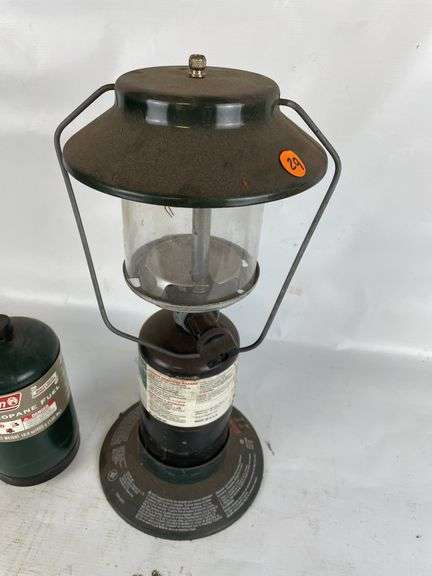 Coleman Propane Lantern with Stand & Extra Fuel