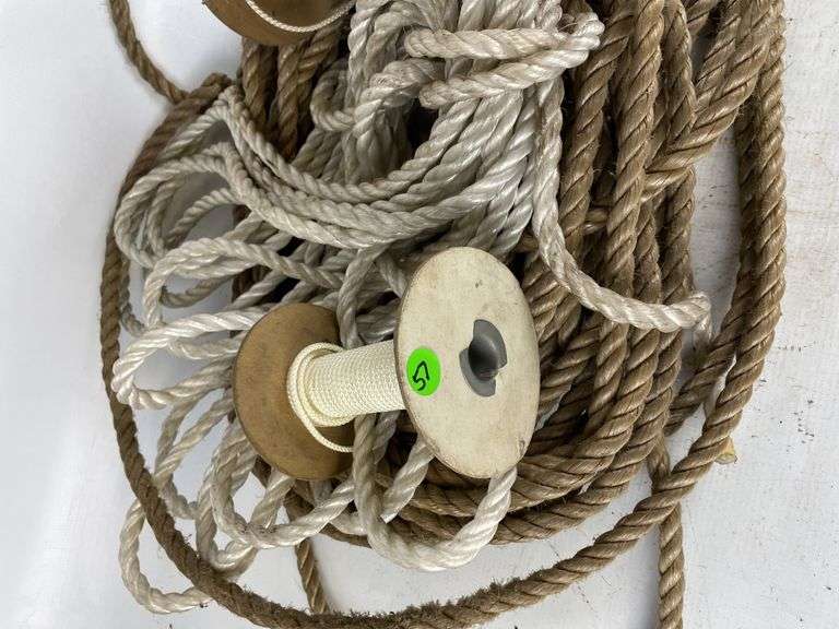 Assorted Rope Lot with Spools