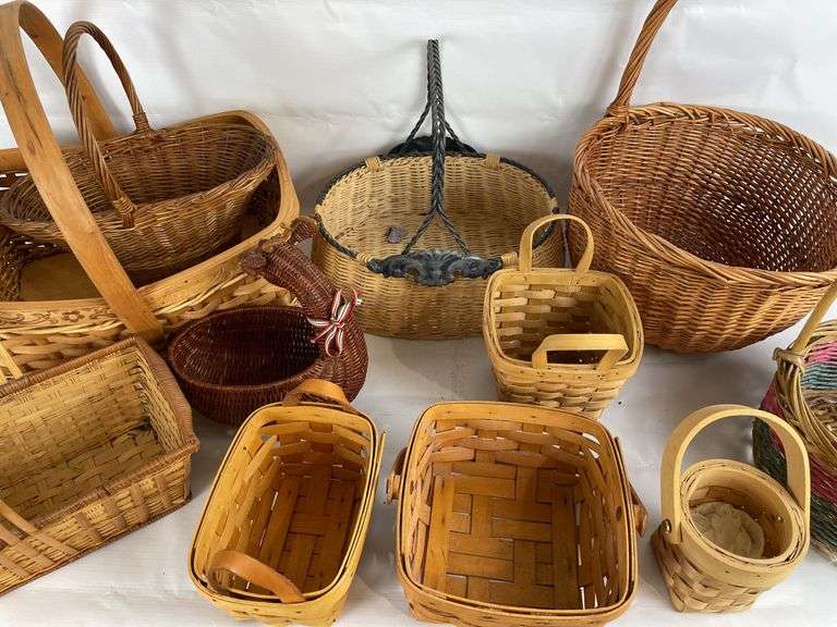 Basket Lot - Includes Longaberger Baskets