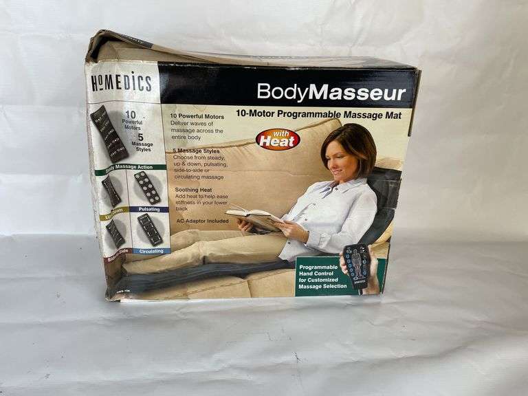 Homedics Body Massuer 10-Motor Programmable Massage Mat