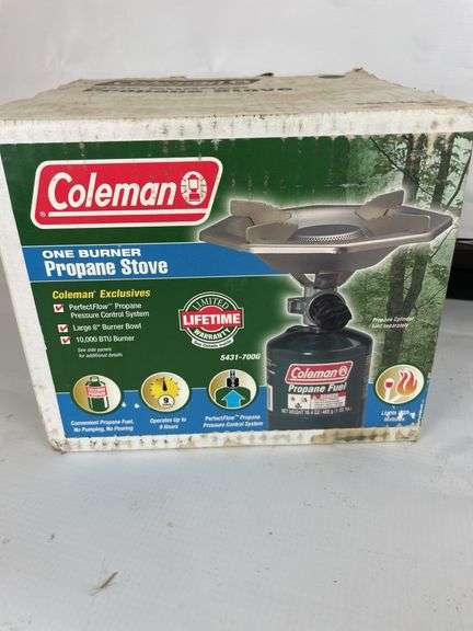 Coleman Propane Stove and BB Gun