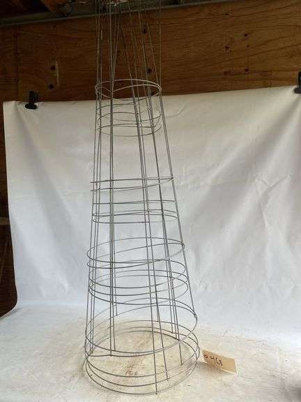 Lot of Wire Tomato Cages image