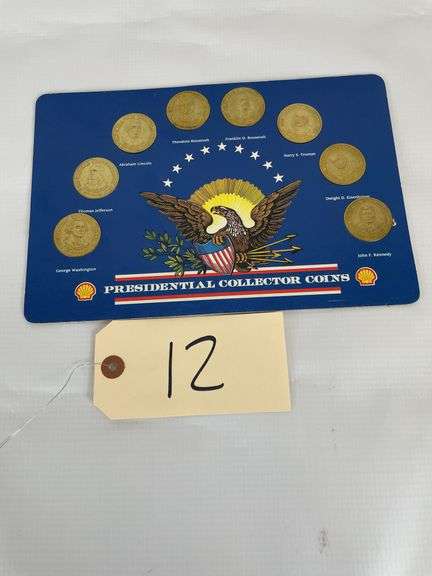 Shell Presidential Collector Coins