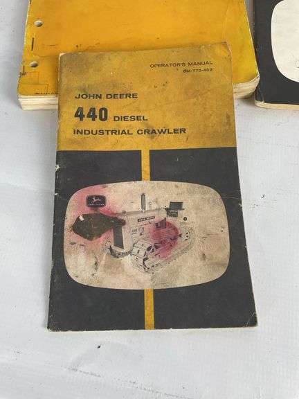 John Deere JD450 & 440 Crawler Manuals and Rain Gauge