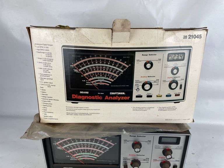 Sears Craftsman Diagnostic Analyzer Set