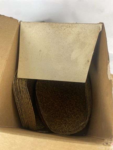 Box Lot of Assorted Sandpaper