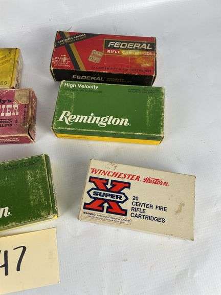 Mixed Ammunition Lot - Remington, Federal, Winchester and More