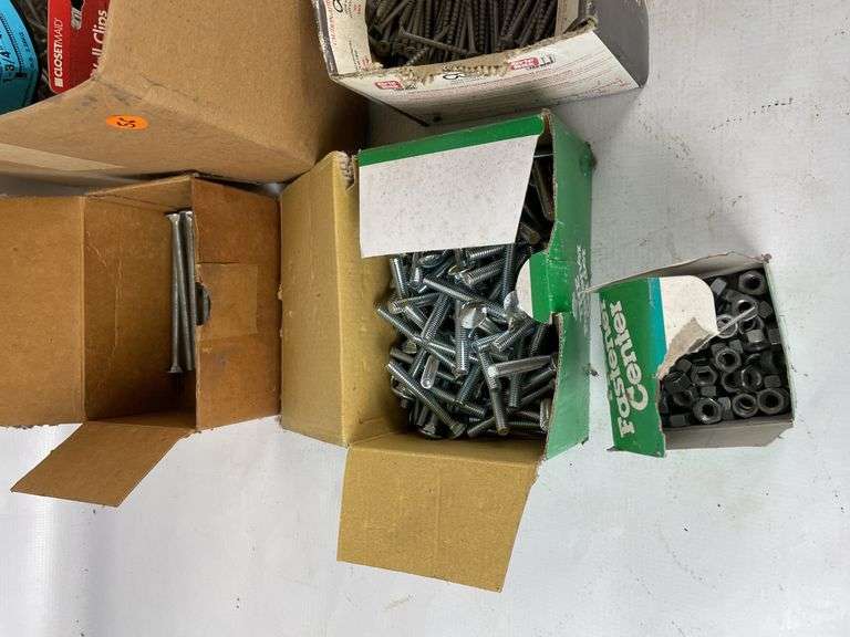 Assorted Bolts and Screws - Fastener Collection