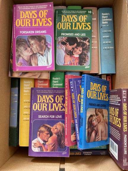 Lot of Assorted Books - Reader's Digest, Medical, 'Days of Our Lives' Series and More