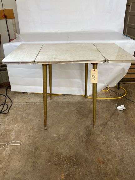 Mid-Century Modern Drop Leaf Table