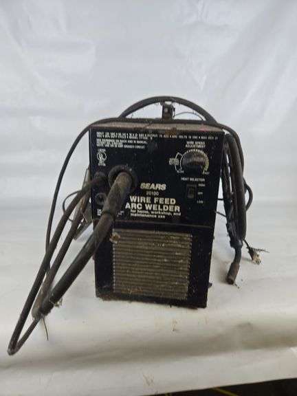 Sears 20100 Wire Feed Arc Welder