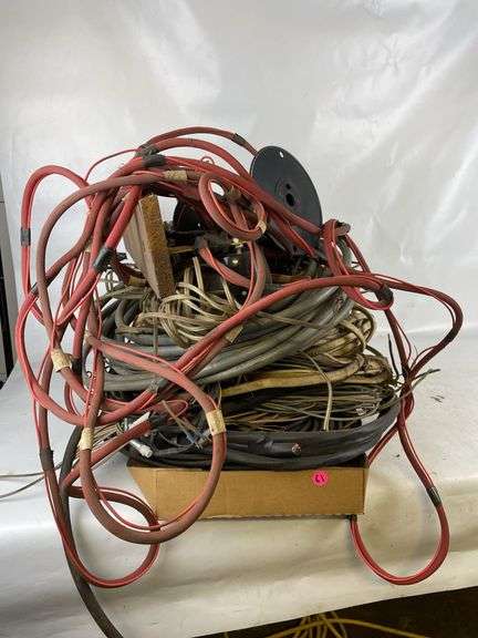 Lot of Miscellaneous Rolls of Wire