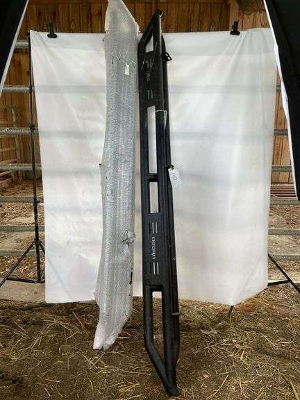 Aftermarket truck step rails image