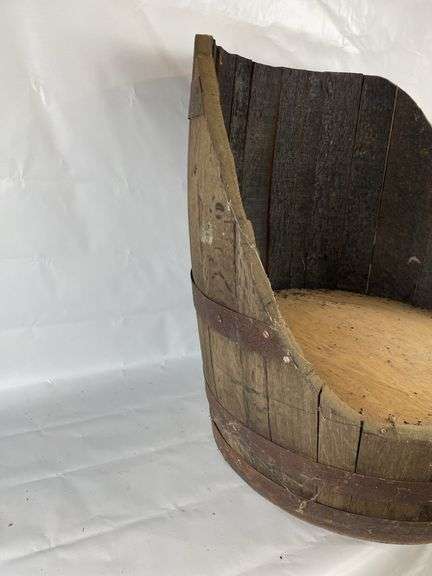 Whiskey Barrel Chair