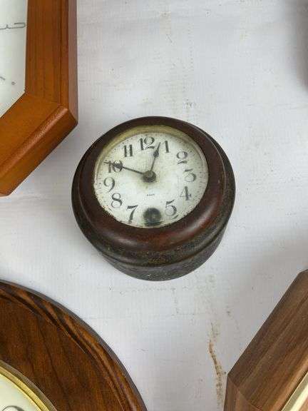 Assorted Wall and Table Clocks - Lot of 7