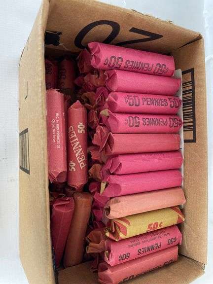 Rolls of 1984 and Earlier Pennies