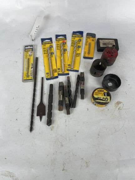 Drill bits, taps, ez outs image