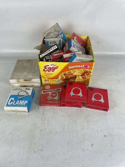 Assorted Muffler Clamps - Various Sizes