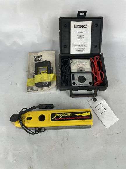 Appliance tester, ford reader, car jumper image