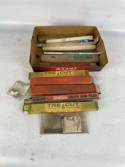 Assortment of Chainsaw Files