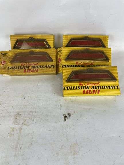 Original Collision Avoidance Light - Stop Rear-Enders - Hatchback Lights - 5 New in Box
