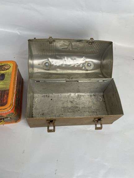 Gentle Ben and Thermos Brand Metal Lunchboxes