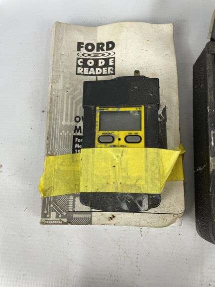 Appliance tester, ford reader, car jumper