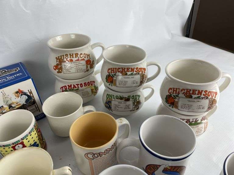 Mixed Lot of Coffee Mugs & Collectible Tankard Boxes