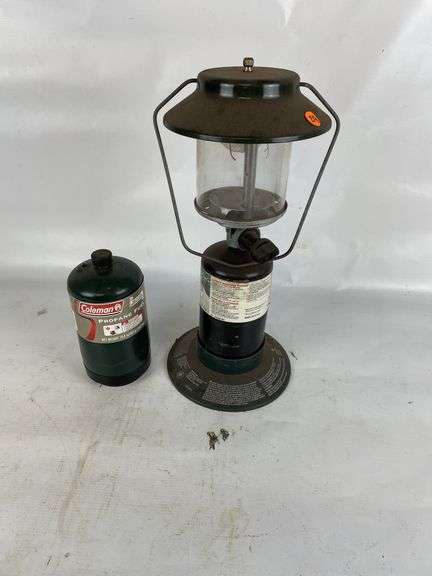 Coleman Propane Lantern with Stand & Extra Fuel