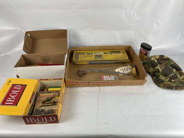 Ammunition, Cleaning Kits, and Related Items