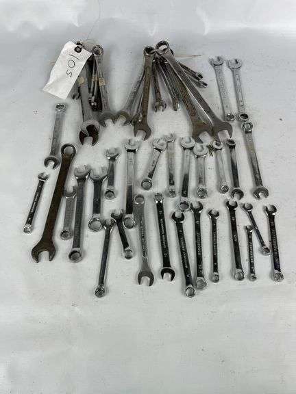 Mixed lot of wrenches image