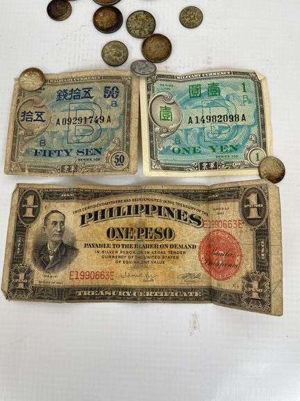1943 Australian and Foreign Currency Collection