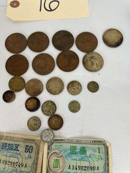 1943 Australian and Foreign Currency Collection