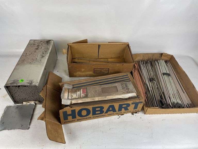 Hobart and Sears Welding Rods Assortment