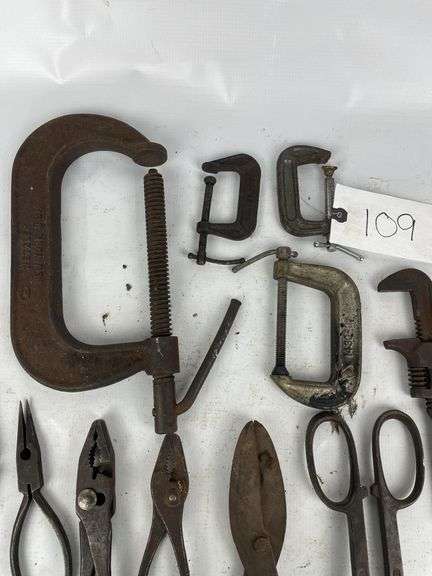 Various antique tools