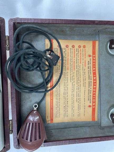 Webster Chicago model 80-1 recorder