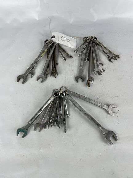 Mixed lot of wrenches image