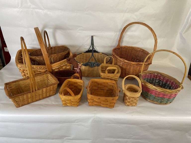Basket Lot - Includes Longaberger Baskets