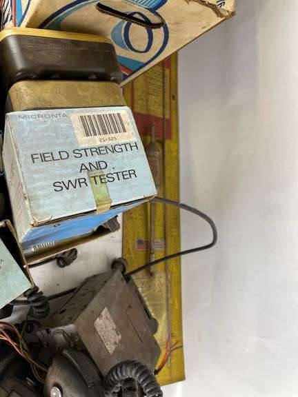 Assorted Lot of CB Radio Equipment, Antennas, and Testers