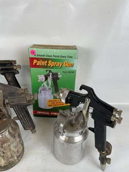 Lot of 6 Paint Spray Guns